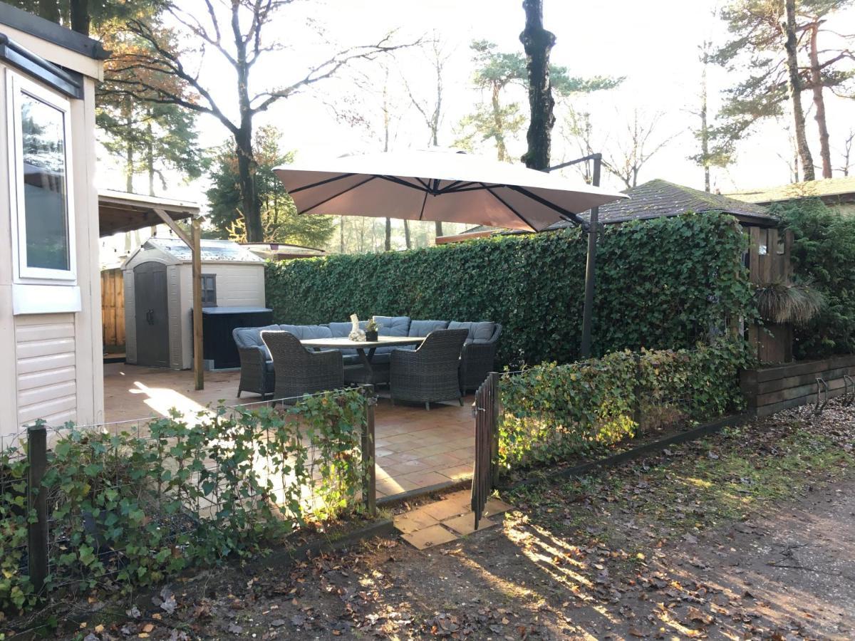 Prachtige Luxe Chalet Op De Veluwe Nabij Хундерло Экстерьер фото